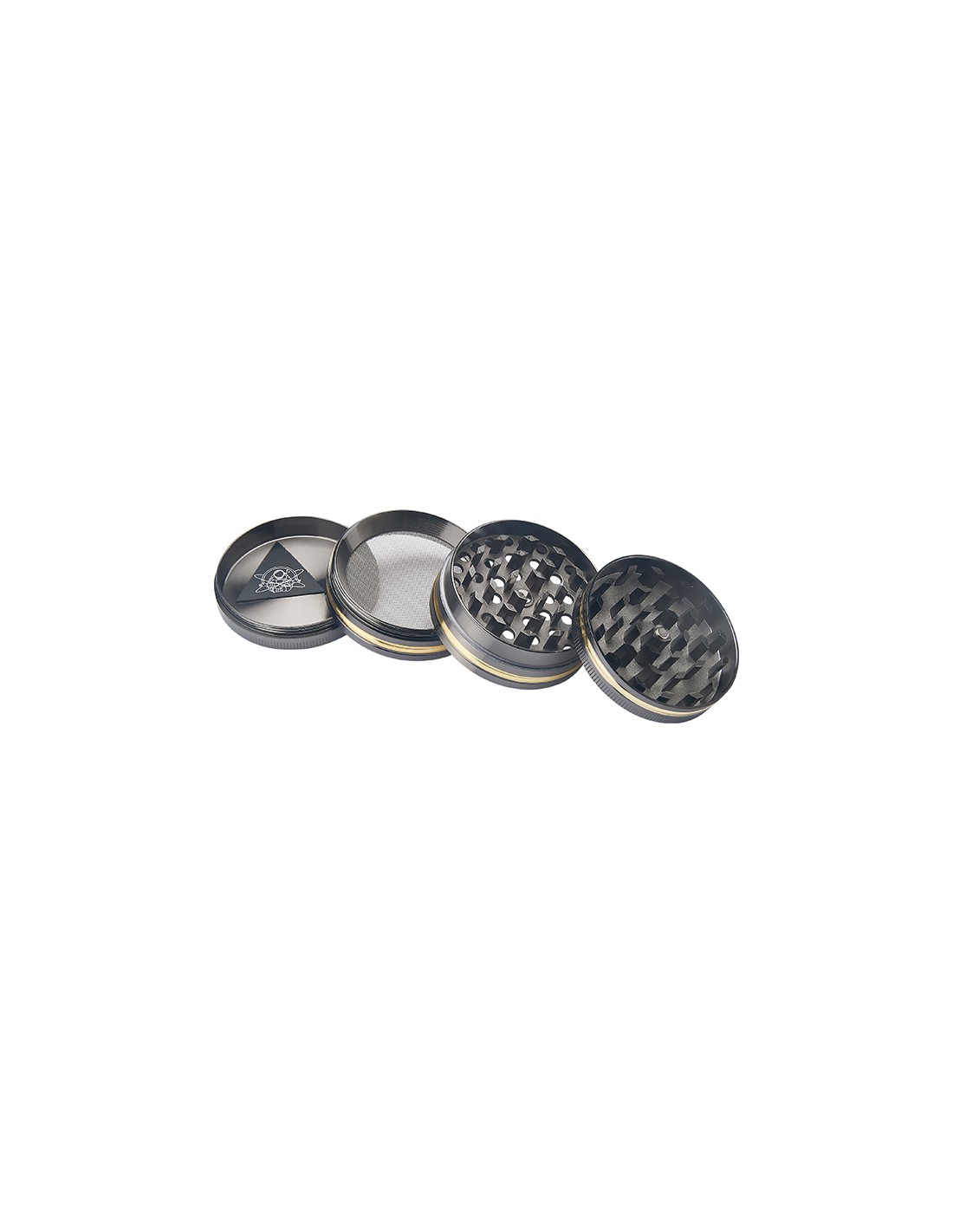 4 part bling bling grinder leaf 50mm (2)
