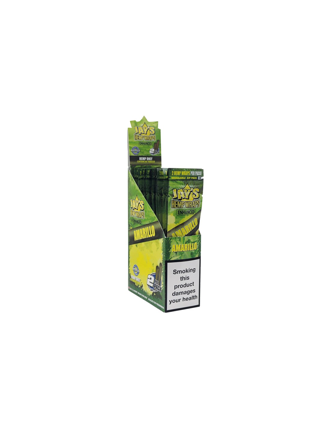 juicy hemp terp wraps amarillo 2 x 25 por caja