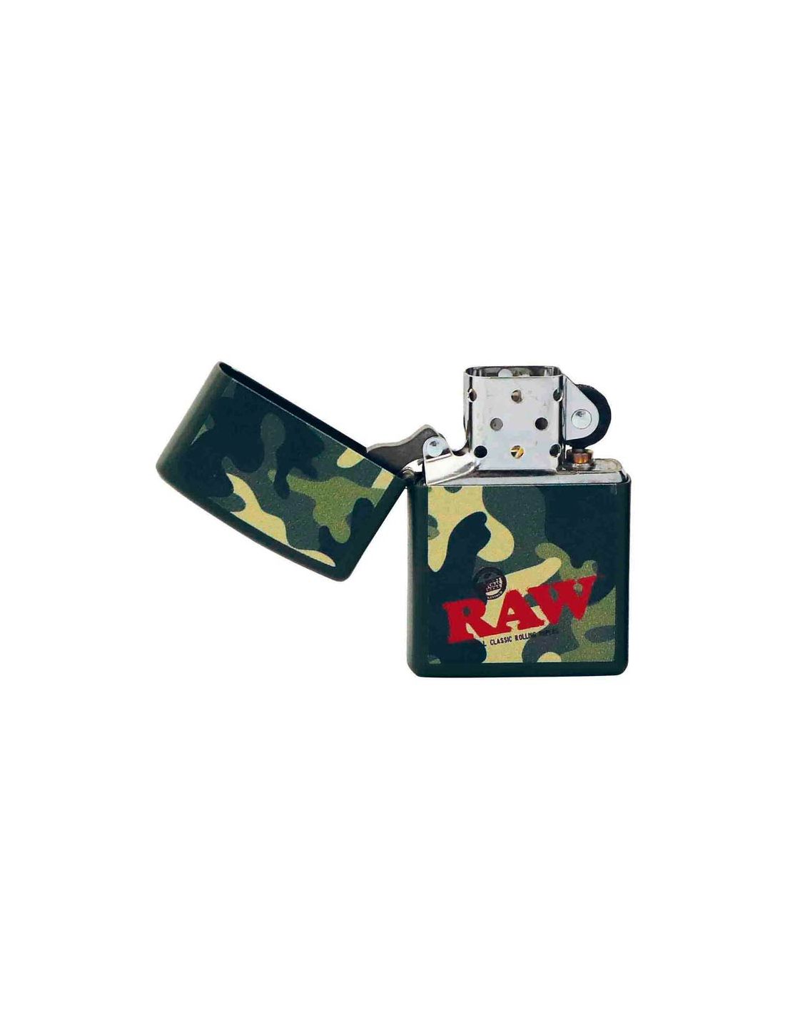 raw zippo camuflaje